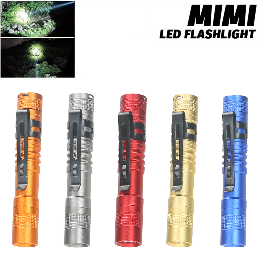 Outdoor Lighting Electric - Mini Taşınabilir LED Kalem Işık Klipsli