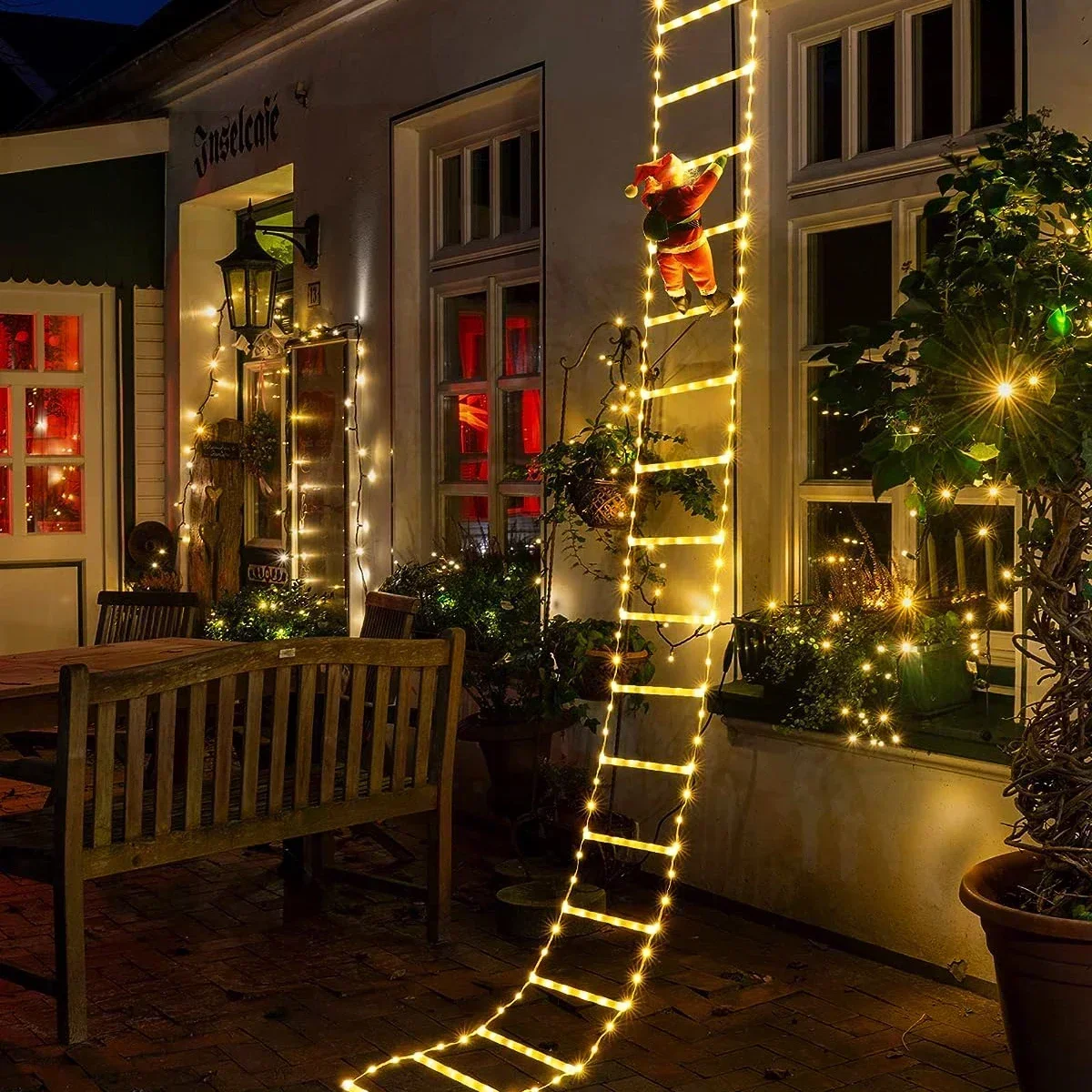 Outdoor Lighting Strip - Noel baba ev için LED merdiven