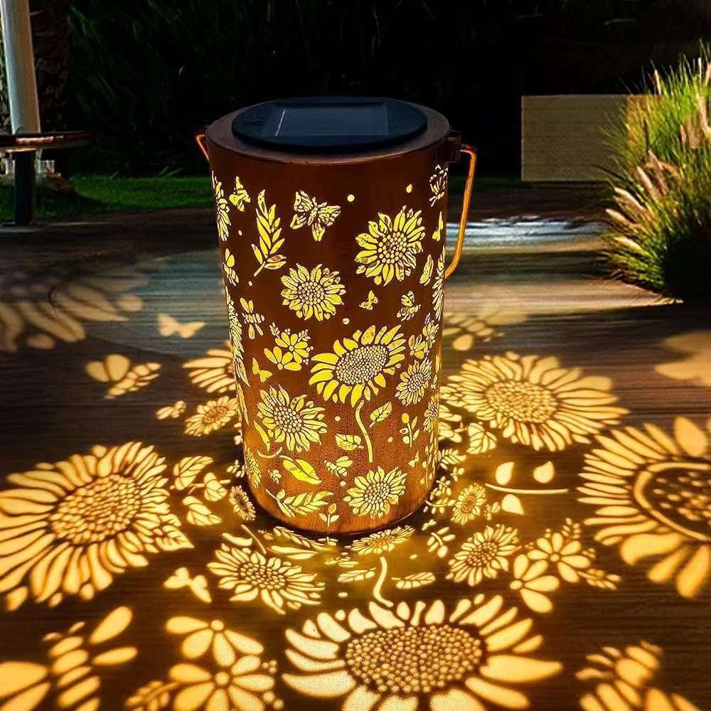 Outdoor Lighting Lanterns - Ayçiçeği Işık ve Gölge Işık Su