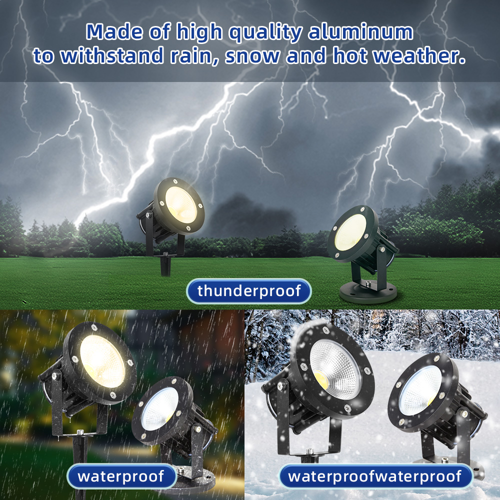 Outdoor Lighting B&Q - LED GU10 Bahçe Aydınlatma Çim Lambası
