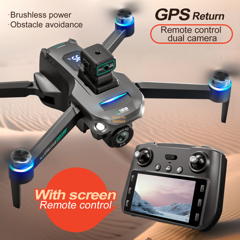 Outdoor Lighting Controller - 8K Çift Kamera 5G WIFI FPV