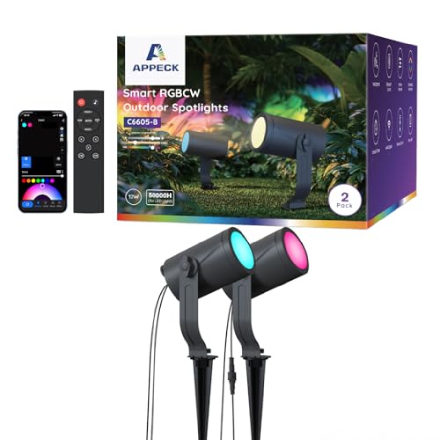 Outdoor Lighting Kits Low Voltage - Dış Mekan Spot Işığı 00lm Akıllı