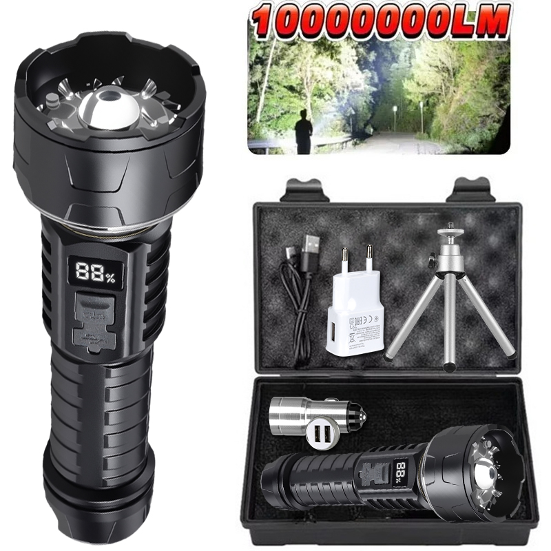 Outdoor Lighting Lanterns - COB LED El Feneri Şarj Edilebilir