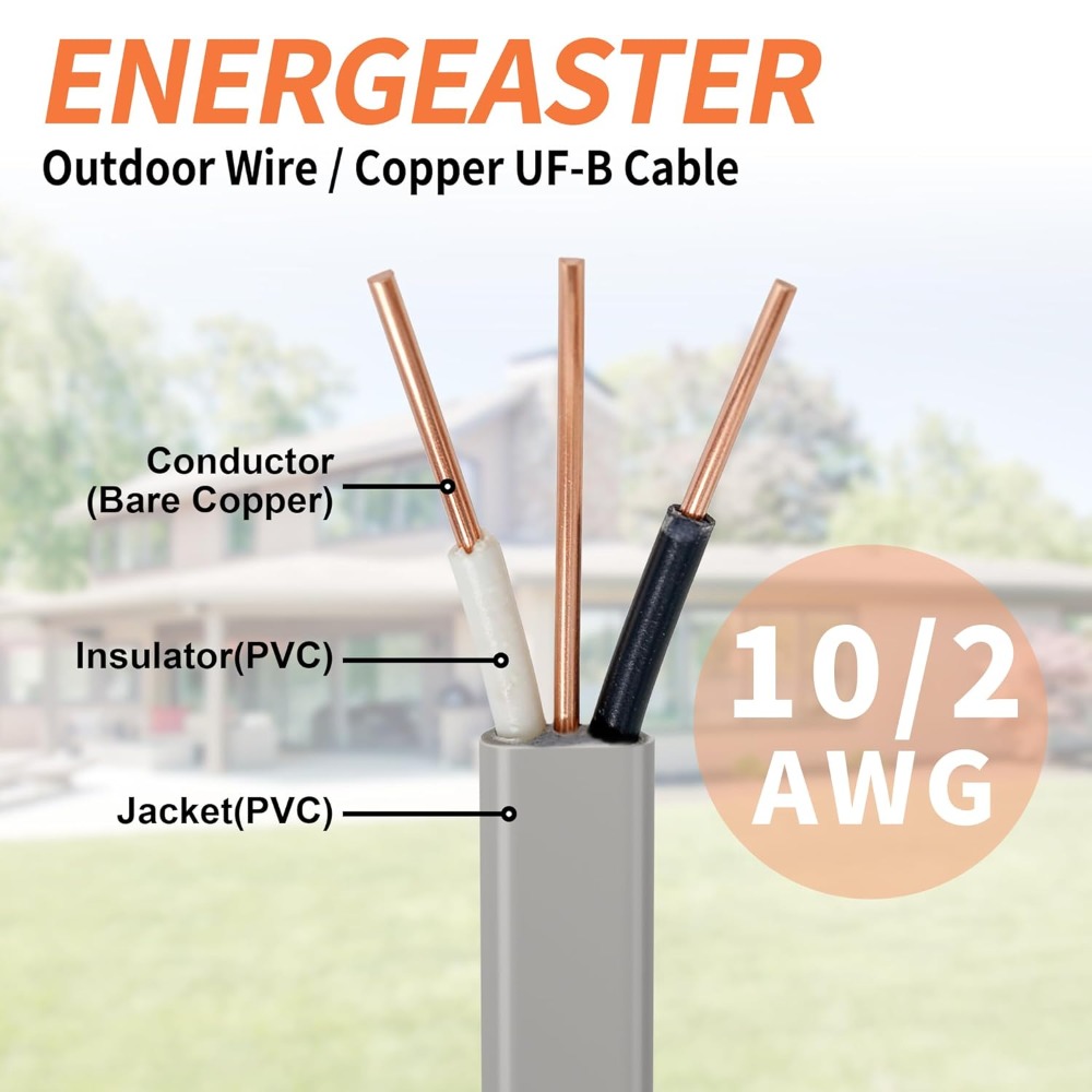 Outdoor Lighting Cable B&Q - Yeni Ürün 10/2 UF-B Dış Mekan