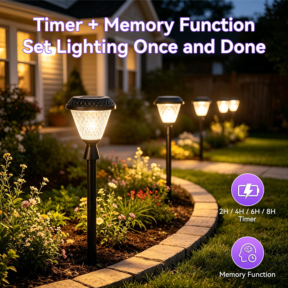 Outdoor Lighting Controller - Güneş Enerjili Direk Üstü Lambası IP65
