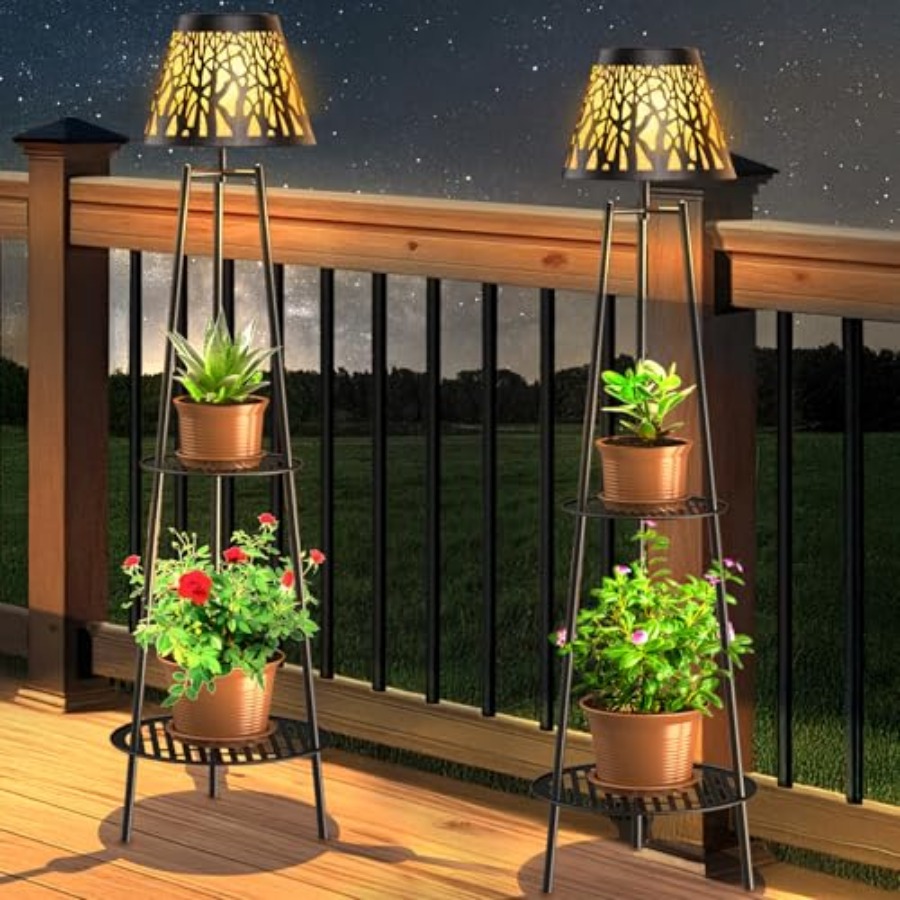 Outdoor Lighting And Decor - 2'li Paket Dış Mekan Güneş Enerjili