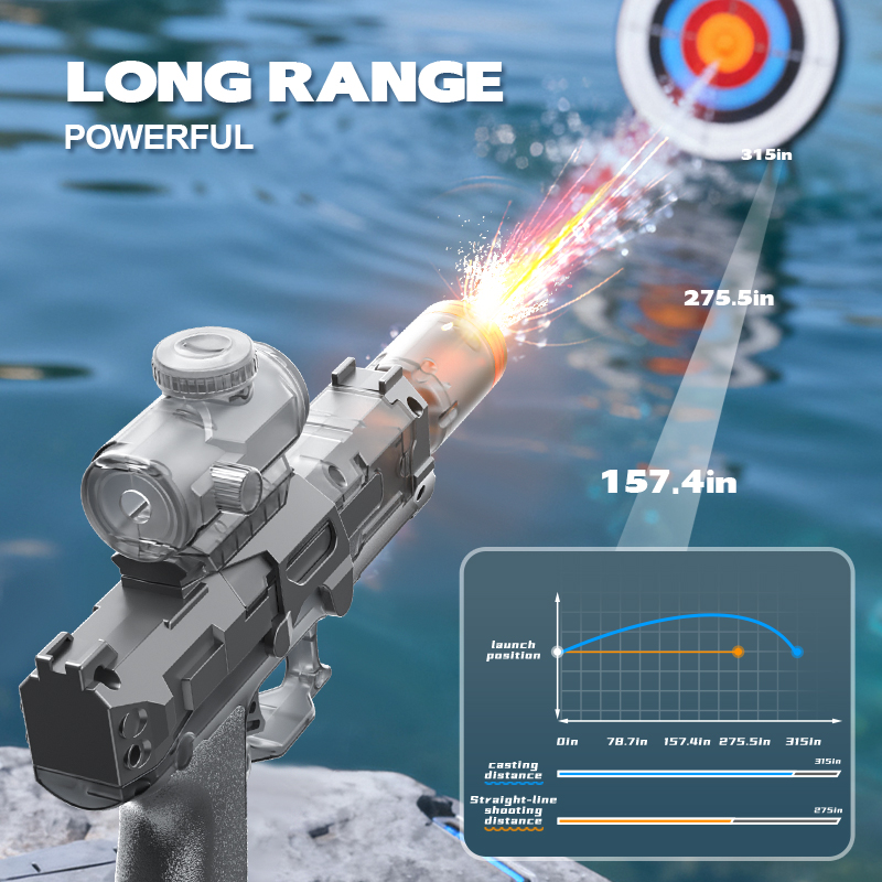 Outdoor Lighting The Range - Elektrikli Su Tabancası Otomatik Sürekli Atışlı