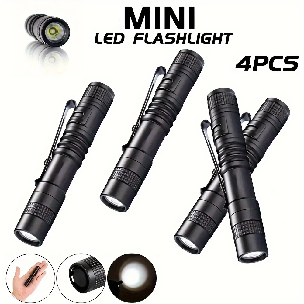 Outdoor Lighting Electric - 1-4 adet Mini taşınabilir LED kalem