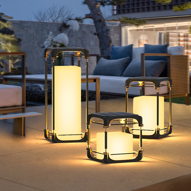 Outdoor Lighting And Decor - Aydınlık zemin lambası avlu güneş enerjili