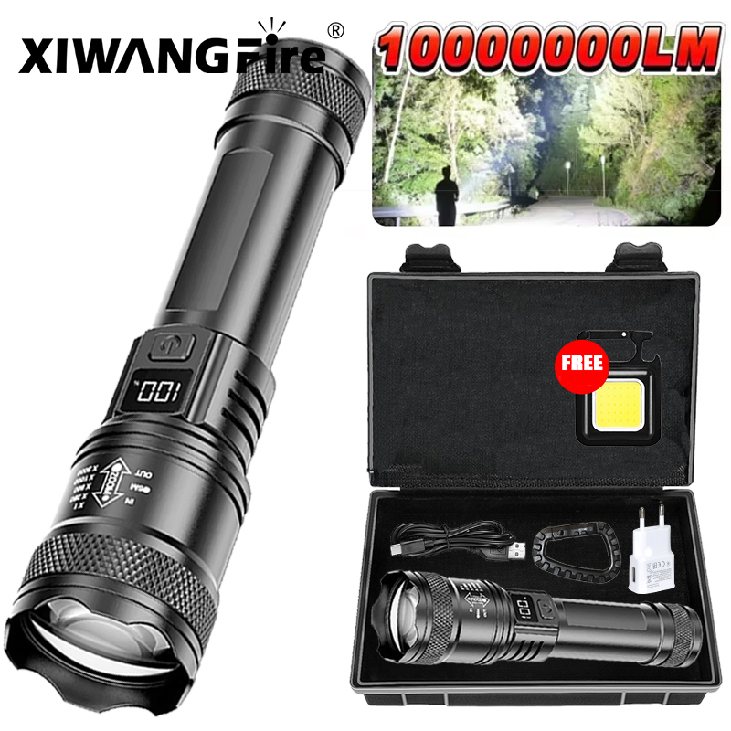 Outdoor Lighting B&Q - Ultra Parlak LED El Feneri 2000LM