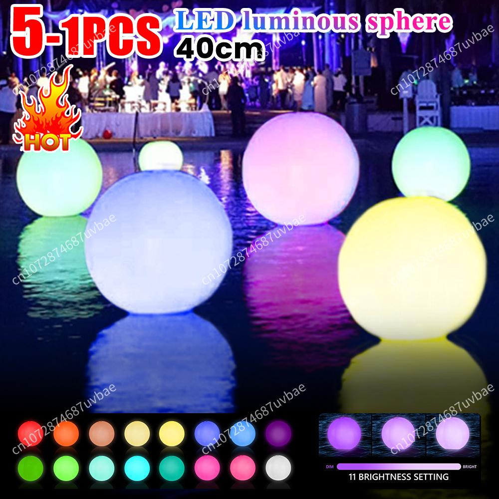 Outdoor Lighting Around Pool - Şişme Havuz Plaj Topu 16 Renk