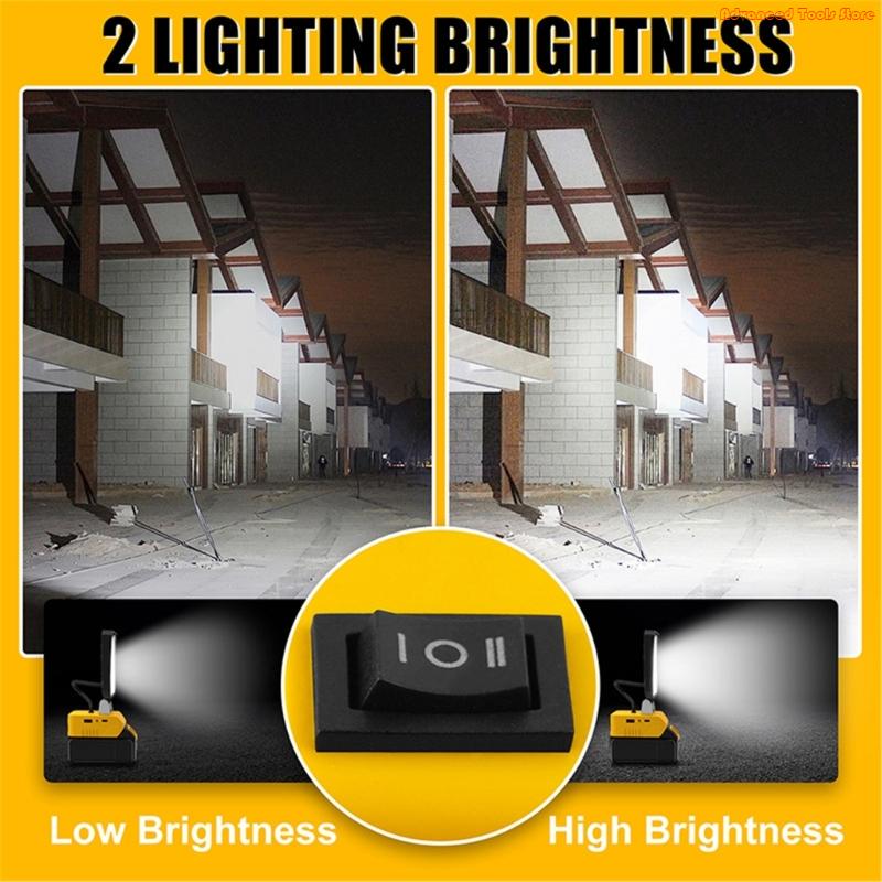 2 adet taşınabilir çalışma ışı - Outdoor Lighting Jobs incelemesi ve fiyatı