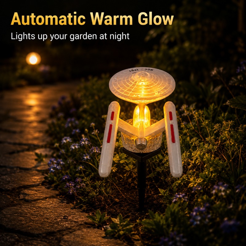 Star Trek USS Enterprise Solar - Outdoor Lighting For Gazebo incelemesi ve fiyatı