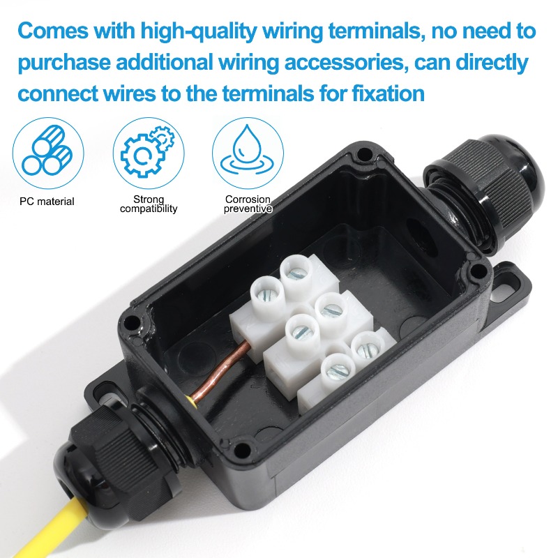 450V Dış Mekan Su Geçirmez IP6 - Outdoor Lighting Junction Box incelemesi ve fiyatı