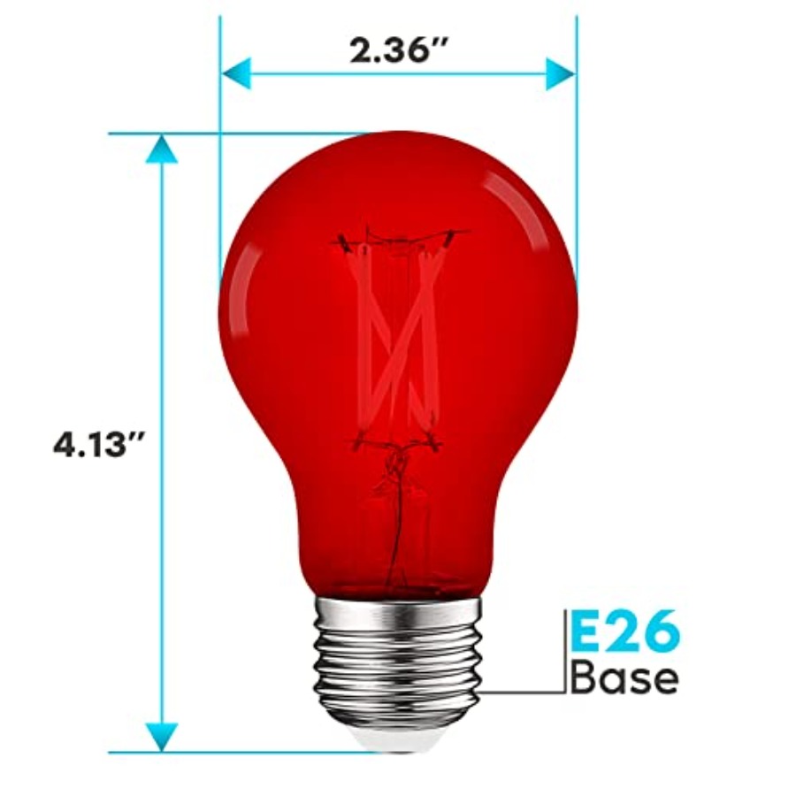 A19 Edison LED Ampuller, 4.5W  - Outdoor Lighting And Decor incelemesi ve fiyatı