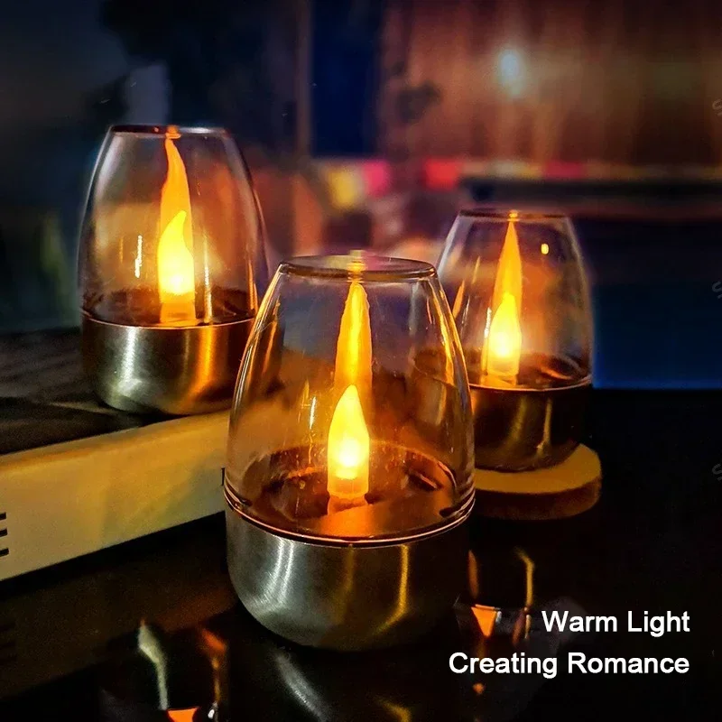 LED Güneş Mumlar Işık Alevsiz  - Outdoor Lighting For Gazebo incelemesi ve fiyatı