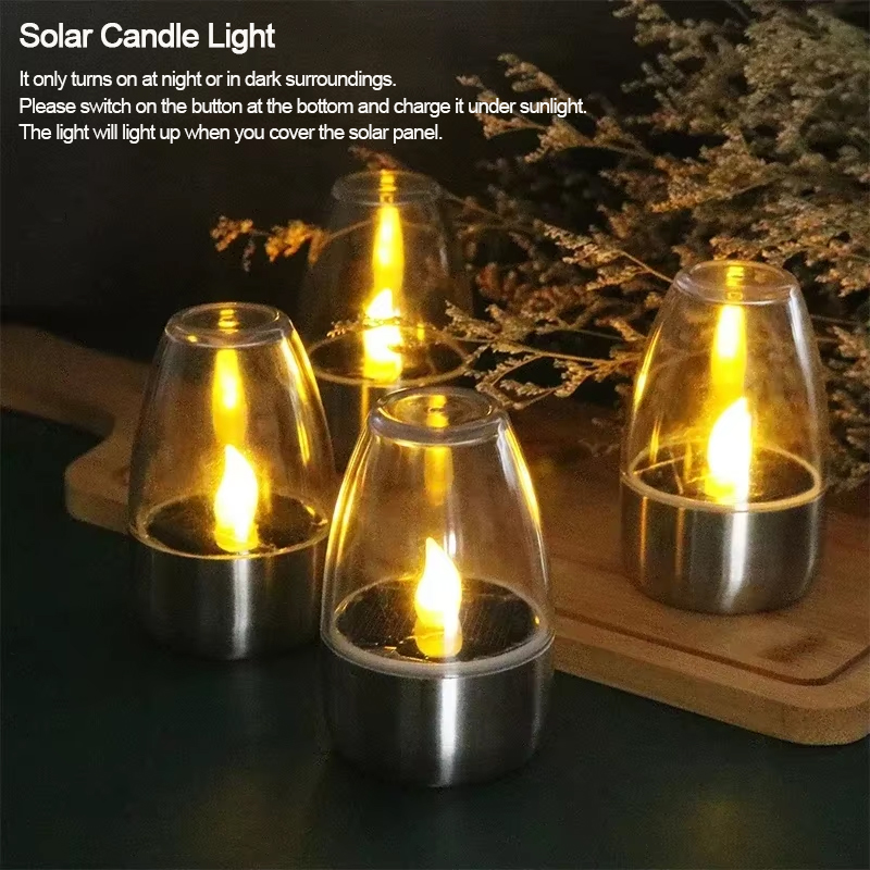 LED Güneş Mumlar Işık Alevsiz  - Outdoor Lighting For Gazebo incelemesi ve fiyatı