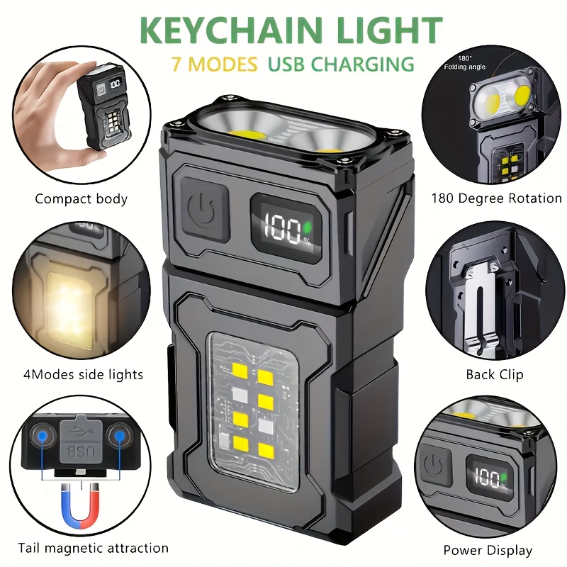Mini Şarj Edilebilir LED Cep F - Outdoor Lighting Electric incelemesi ve fiyatı