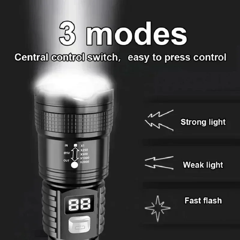 Şarj edilebilir LED el feneri  - Outdoor Lighting Electric incelemesi ve fiyatı