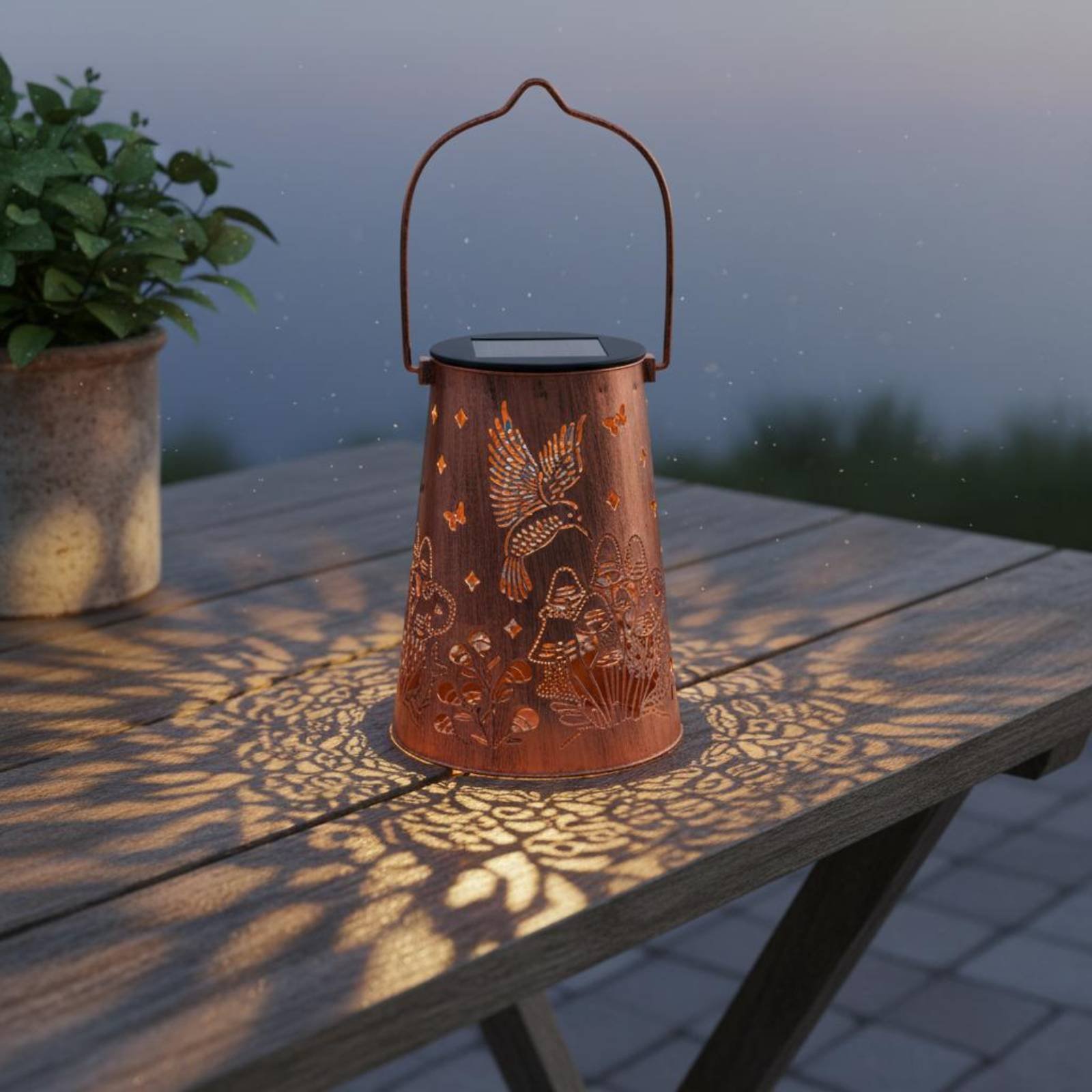 Çiçek Bahçesi Fener Desenli Ba - Outdoor Lighting And Decor incelemesi ve fiyatı