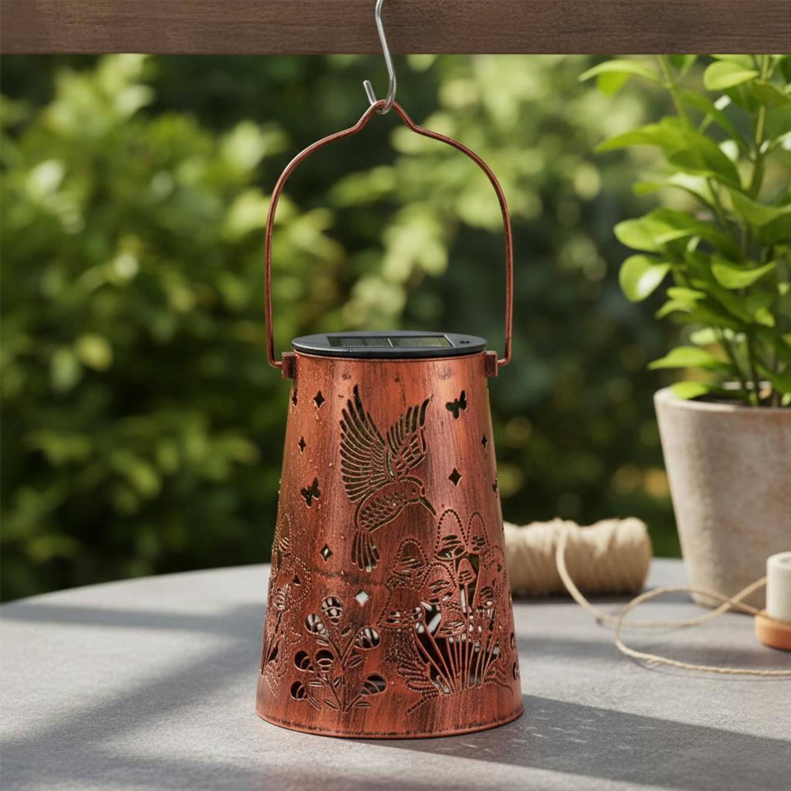 Çiçek Bahçesi Fener Desenli Ba - Outdoor Lighting And Decor incelemesi ve fiyatı