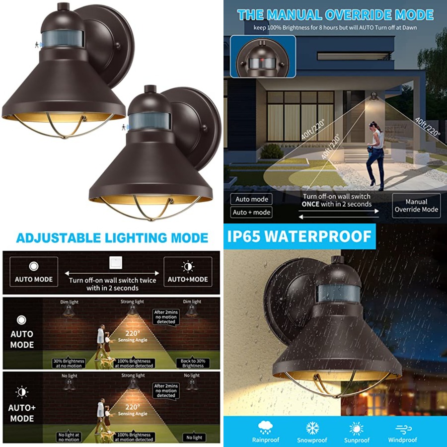 2'li Paket Hareket Sensörlü Dı - Outdoor Lighting Lanterns incelemesi ve fiyatı