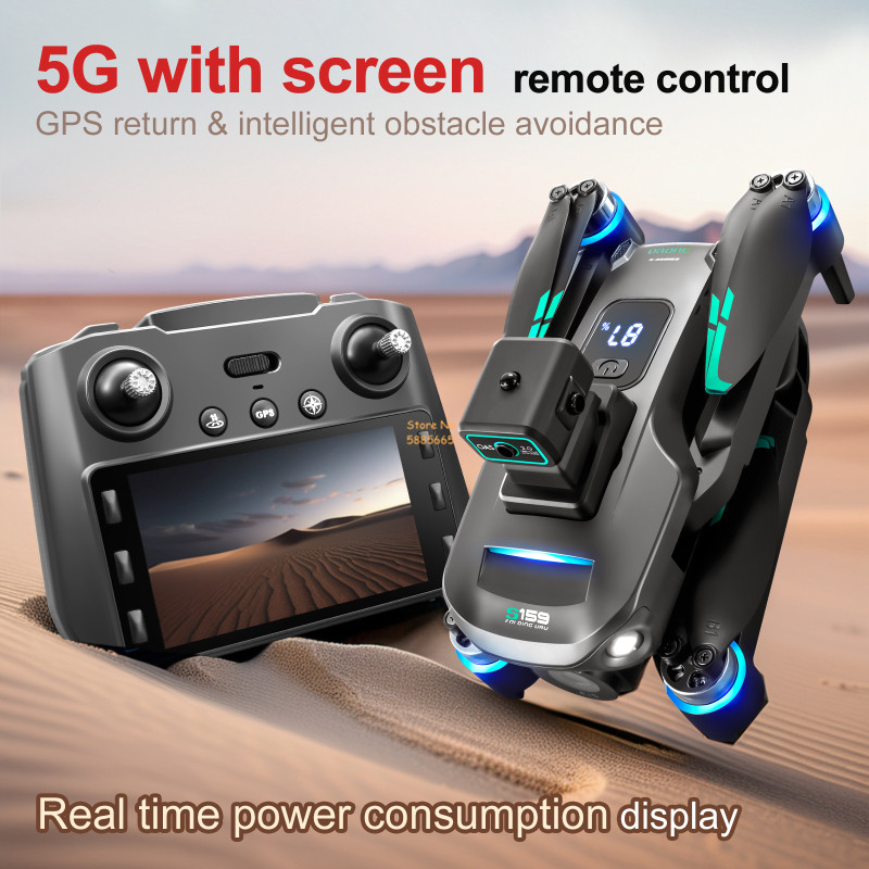 8K Çift Kamera 5G WIFI FPV Uza - Outdoor Lighting Controller incelemesi ve fiyatı