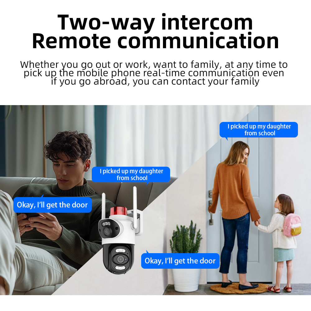 4K 8MP WiFi Gözetleme Kamerası - Outdoor Lighting Track incelemesi ve fiyatı