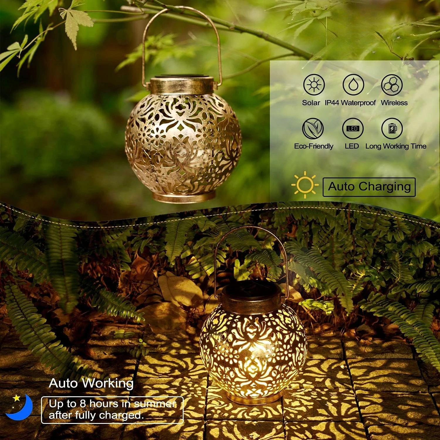 1-6 adet fas güneş fenerleri a - Outdoor Lighting For Gazebo incelemesi ve fiyatı