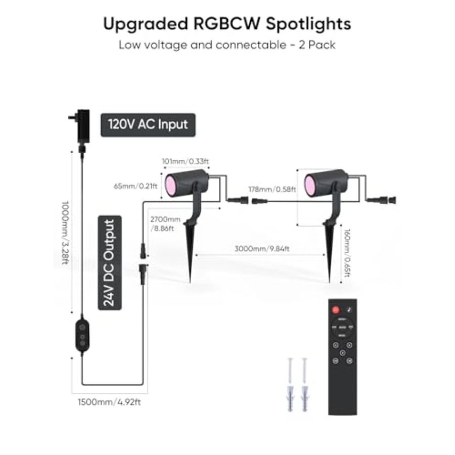 Dış Mekan Spot Işığı 600lm, Ak - Outdoor Lighting Kits Low Voltage incelemesi ve fiyatı