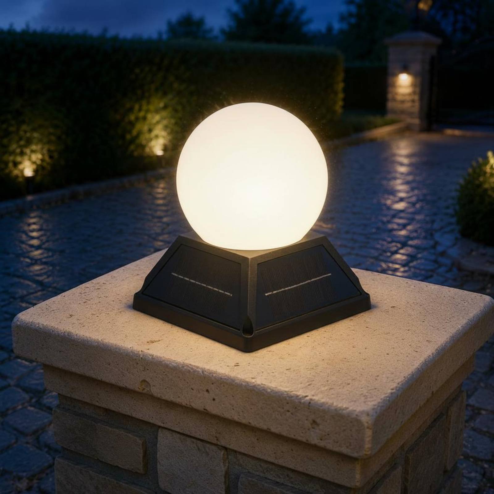 Güneş Enerjili Direk Başlığı L - Outdoor Lighting Controller incelemesi ve fiyatı