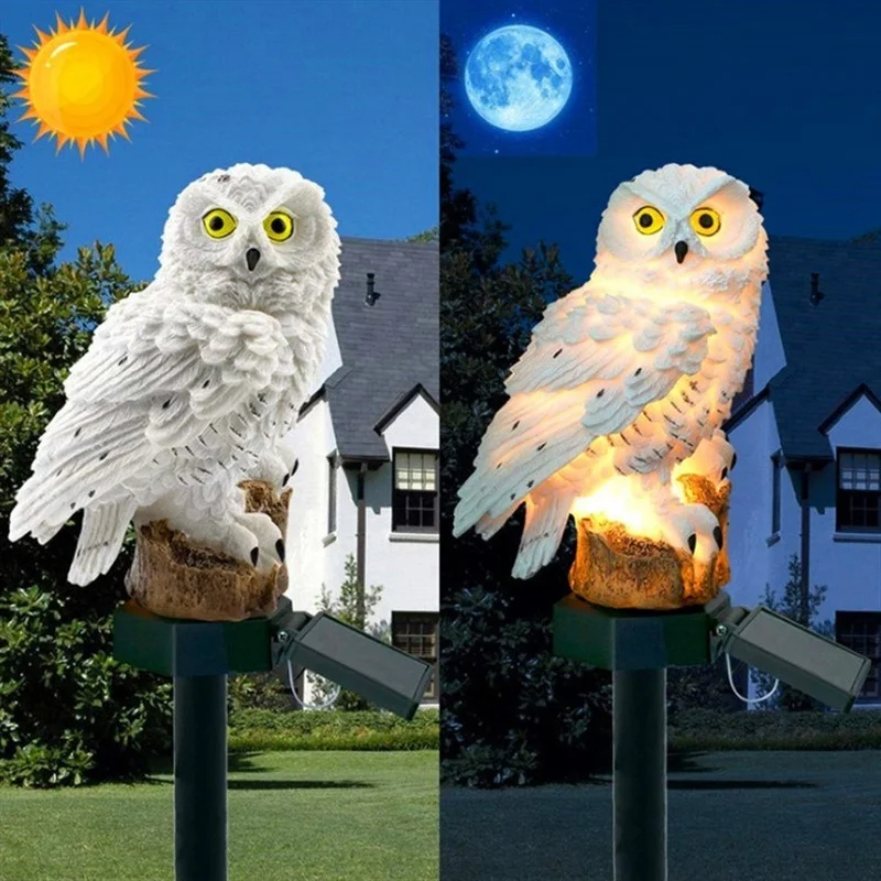Güneş Enerjili Baykuş Heykeli  - Outdoor Lighting B&Q incelemesi ve fiyatı