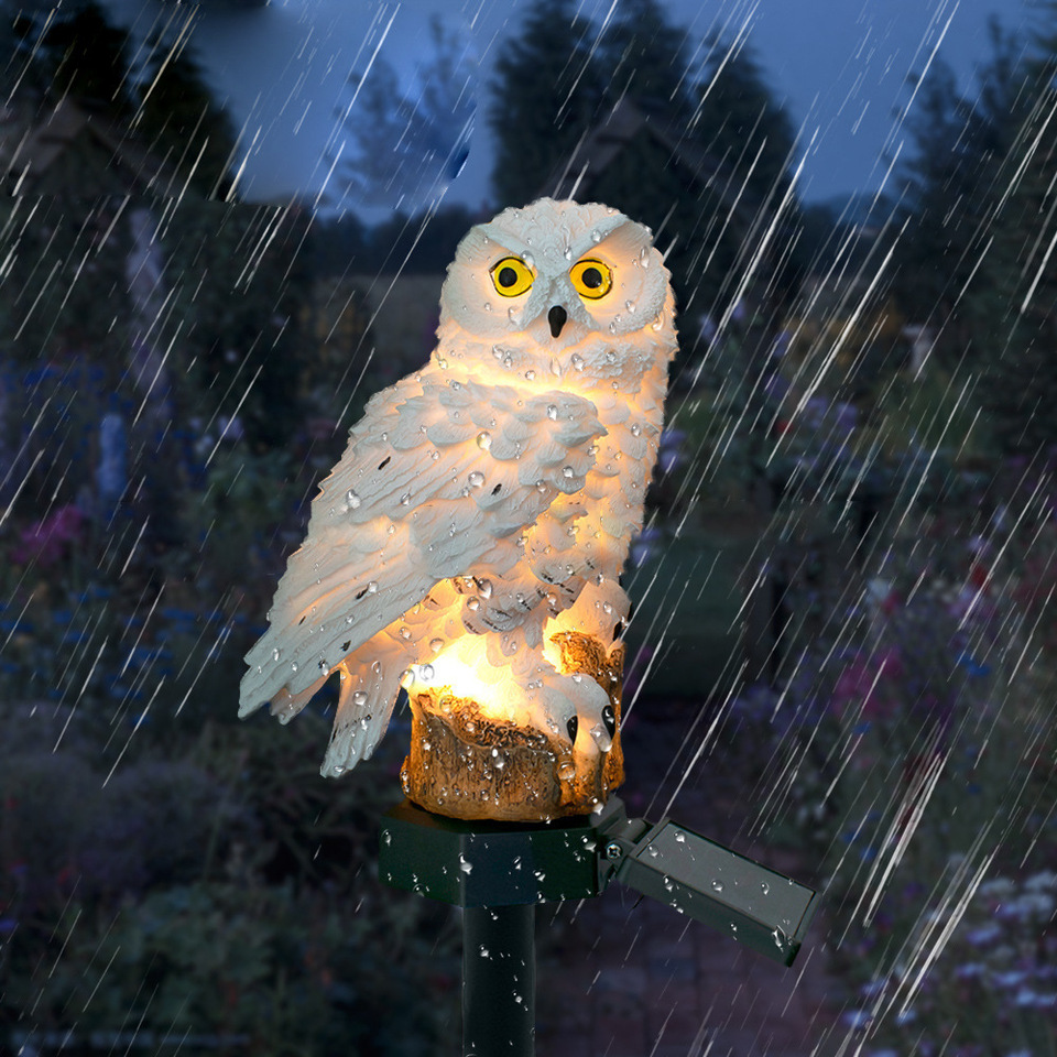 Güneş Enerjili Baykuş Heykeli  - Outdoor Lighting B&Q incelemesi ve fiyatı