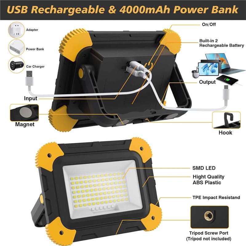 AT21-Taşınabilir Şarj Edilebil - Outdoor Lighting Jobs incelemesi ve fiyatı