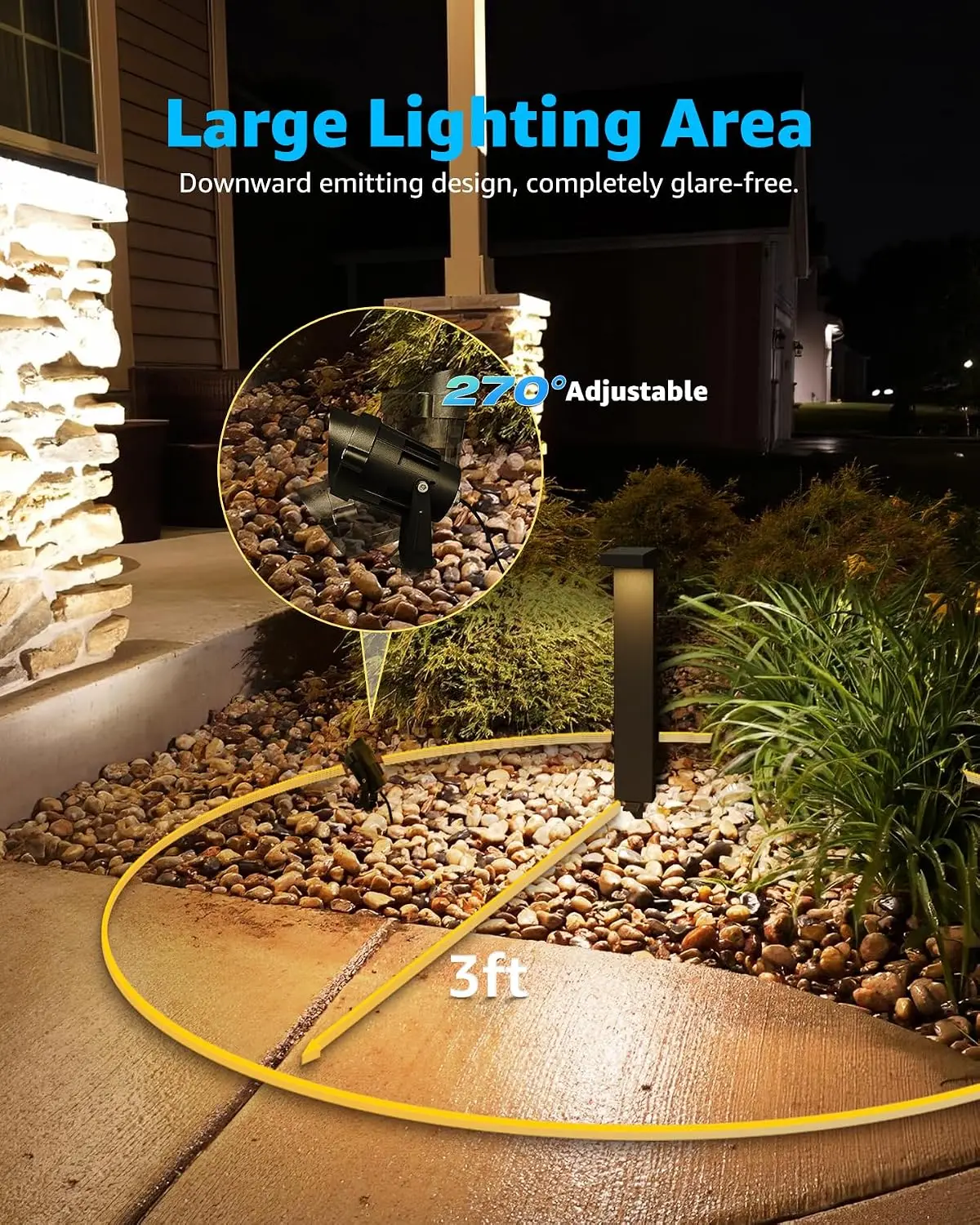 LED Düşük Voltajlı Peyzaj Aydı - Outdoor Lighting Kits Low Voltage incelemesi ve fiyatı