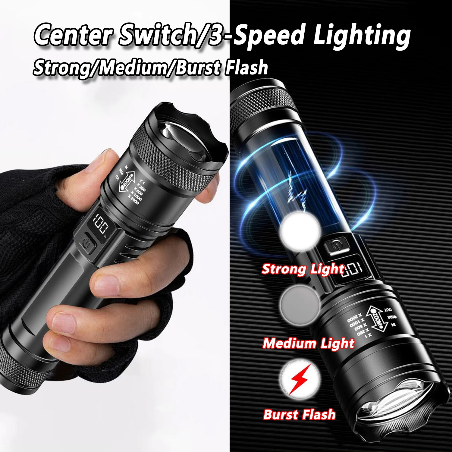 Ultra Parlak LED El Feneri 200 - Outdoor Lighting B&Q incelemesi ve fiyatı