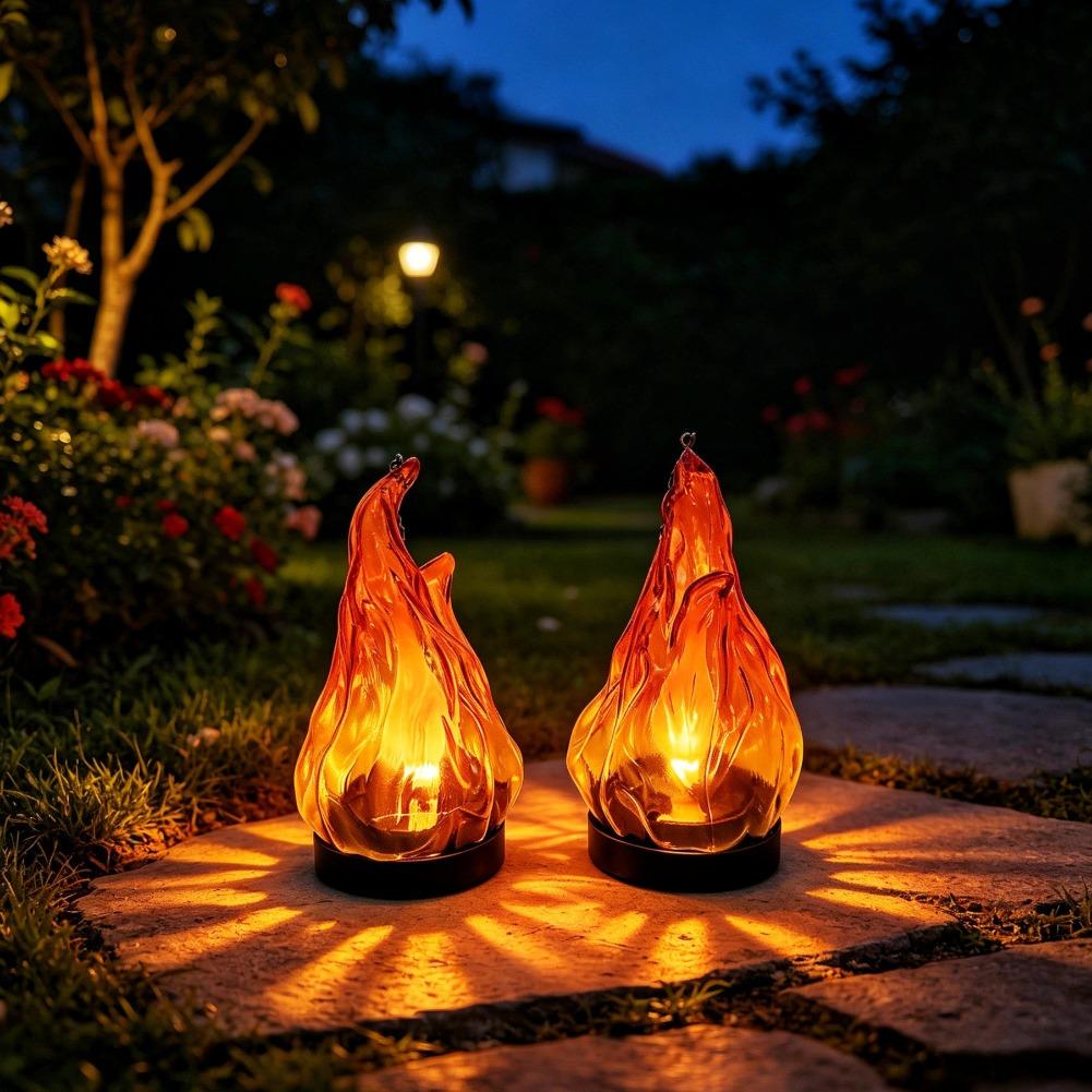 Güneş Enerjili Alev Efektli As - Outdoor Lighting And Decor incelemesi ve fiyatı