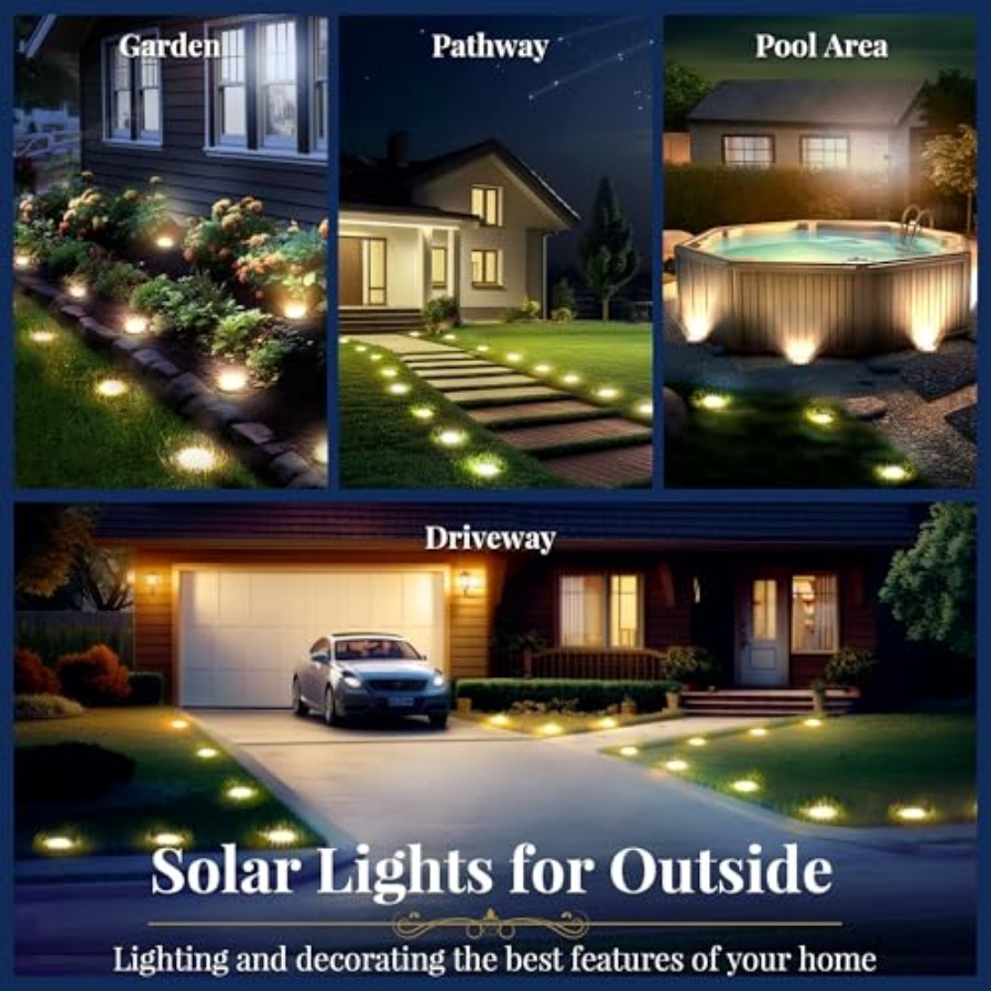Güneş Enerjili Zemin Lambaları - Outdoor Lighting In Ground incelemesi ve fiyatı
