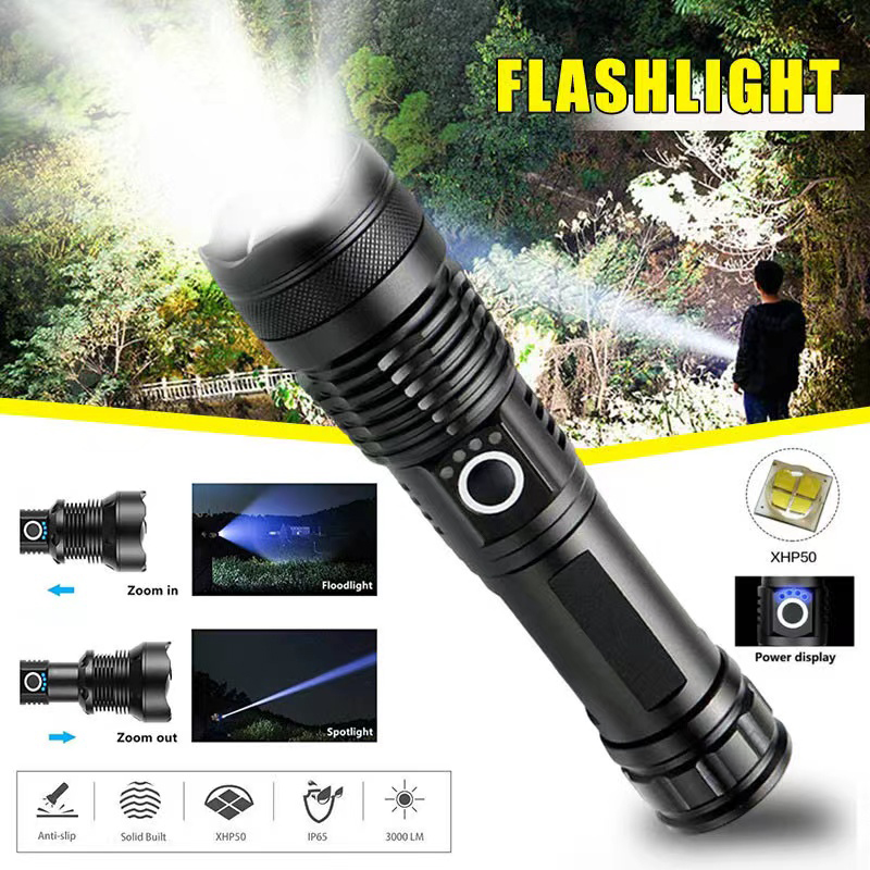 Yüksek Güçlü XHP70 Led El Fene - Outdoor Lighting B&Q incelemesi ve fiyatı